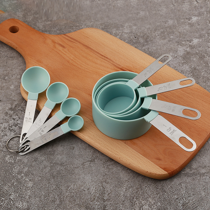 Kitchen Baking Utensil Set - 8 pçs copos de medição colheres