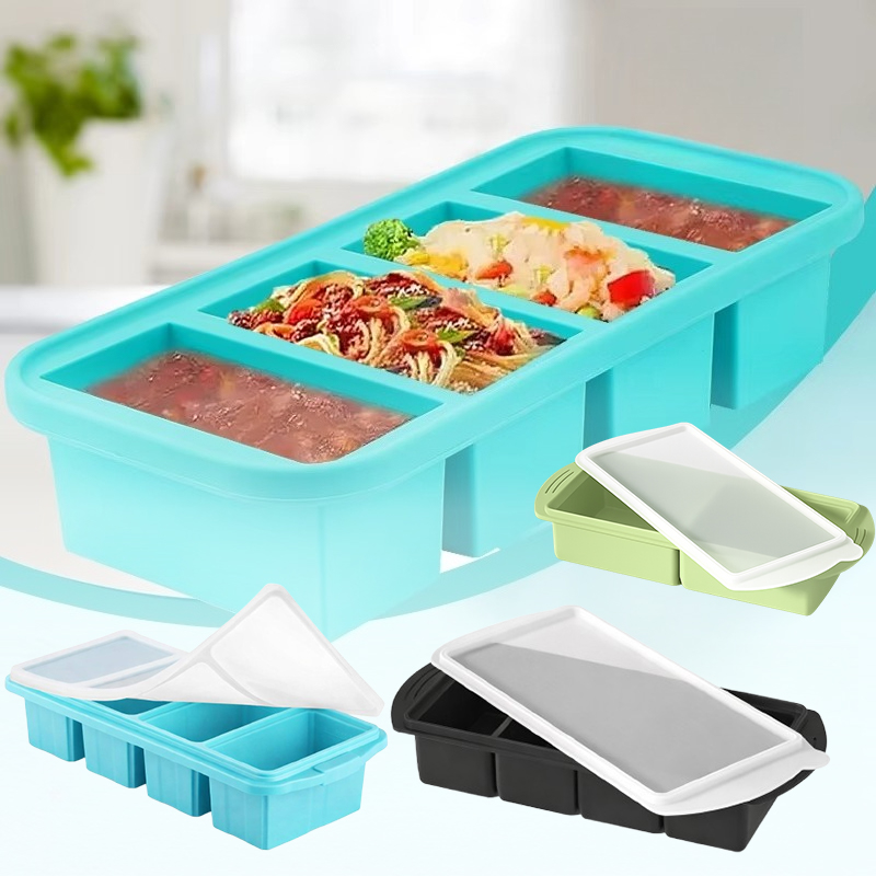 Kitchen Baking Storage Containers - Forma Grande de Silicone para Cubos