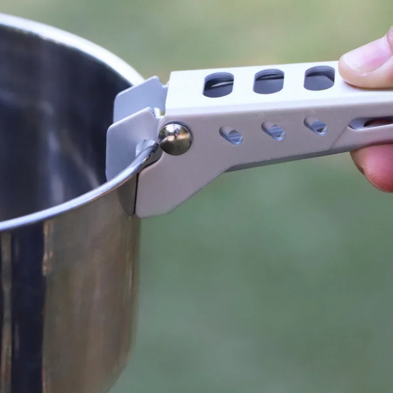 Kitchen Baking Pan Organizer - Anti-quente liga pote clipe tigela pinça