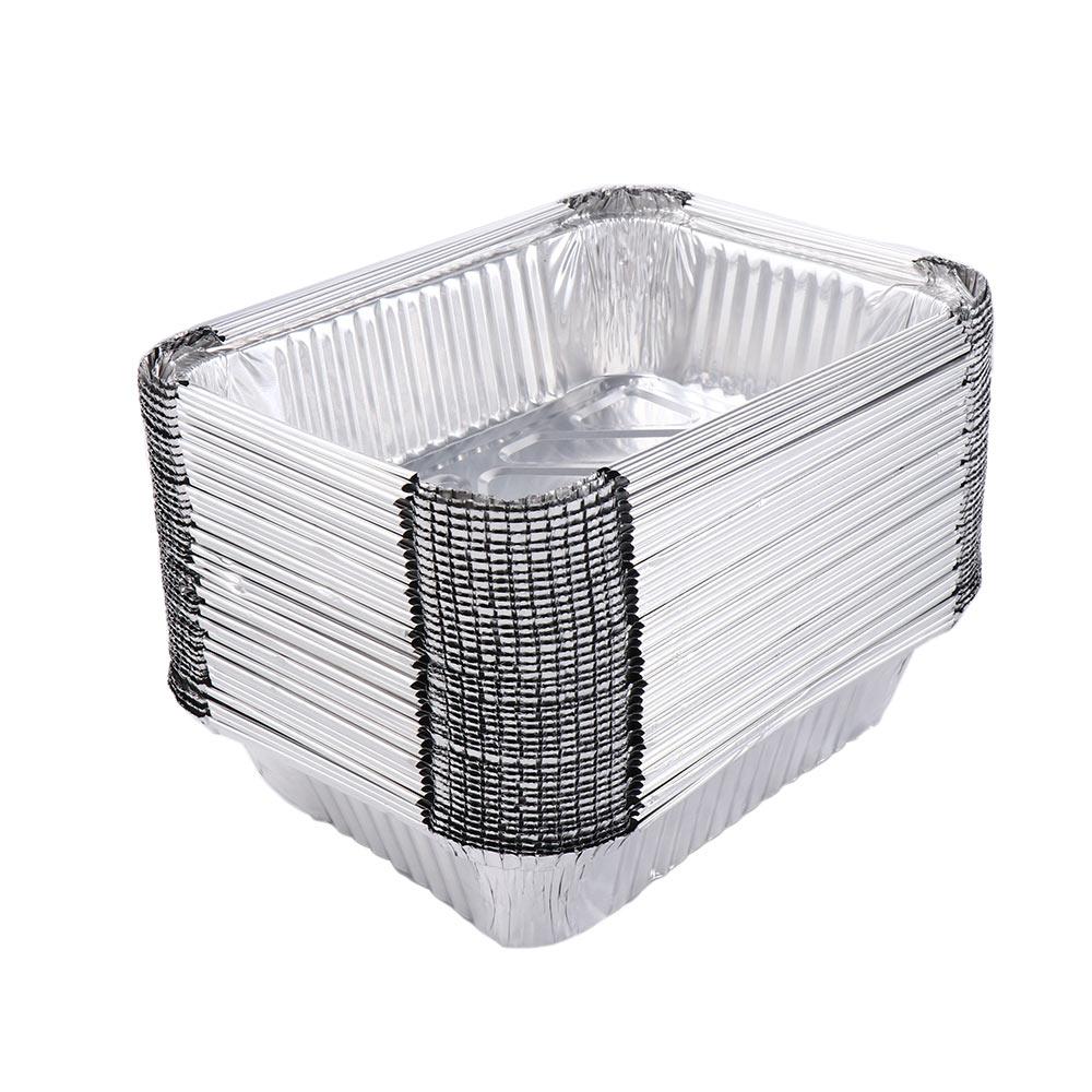 Kitchen Baking Tray Organiser - Panelas descartáveis para churrasco, folha de