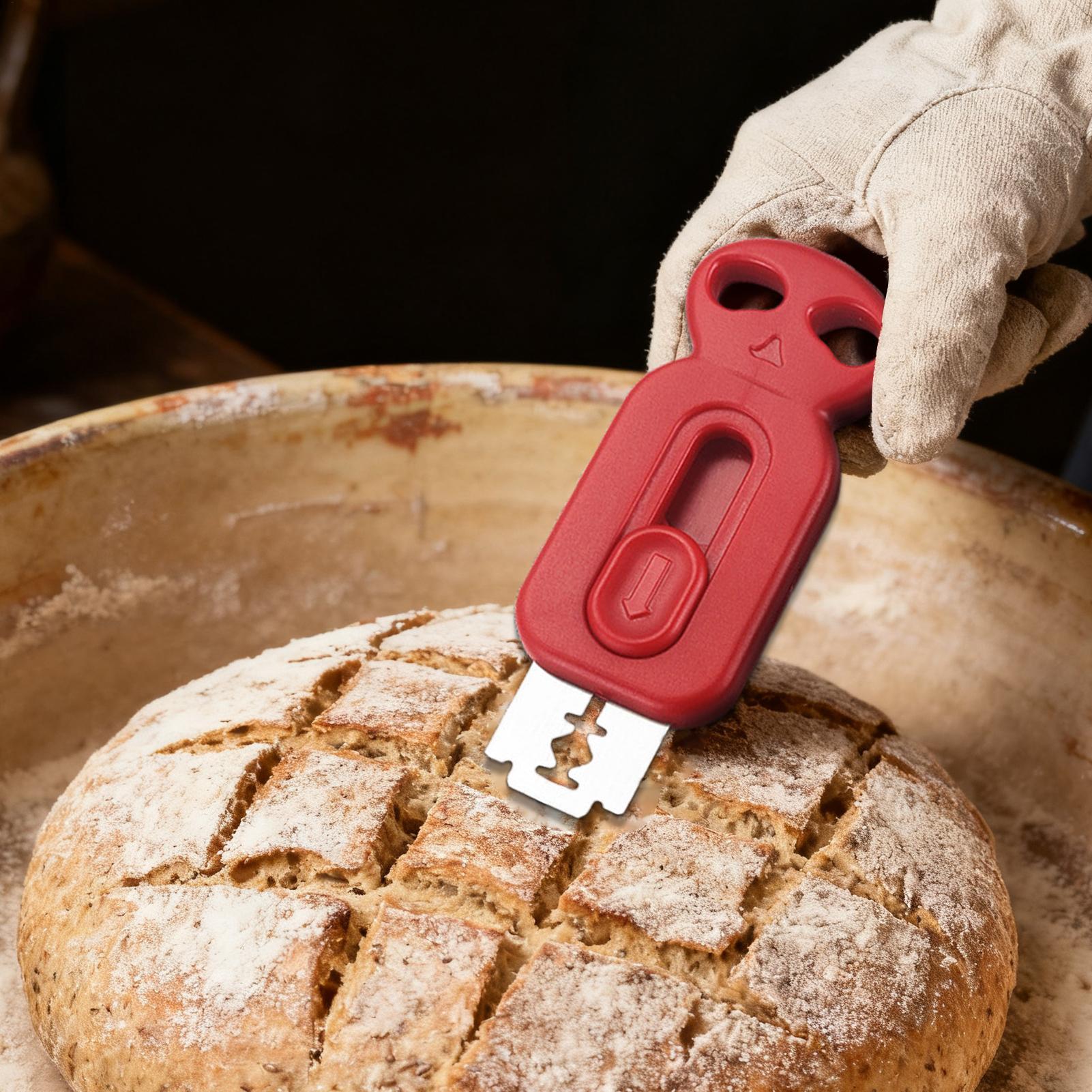 Bread Lame Scoring - Lâmina de Pão Ergonômica Profissional Reutilizável