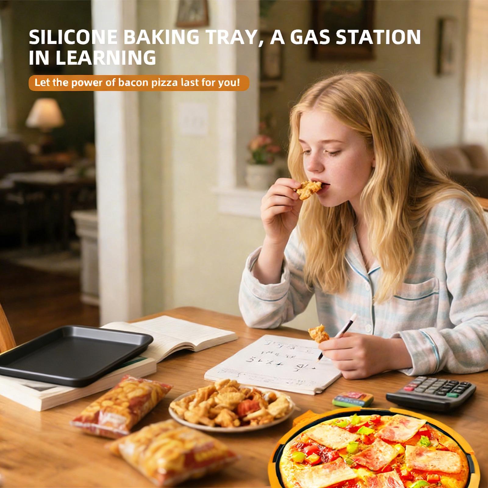 Kitchen Baking Pans - Assadeira de Micro-ondas para Pizza e