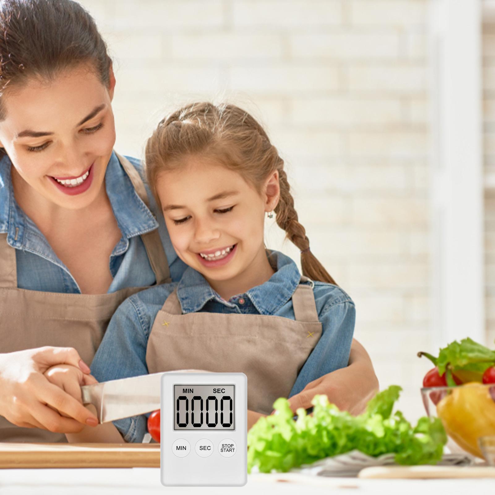 Baking Kitchen Set Up - Moda simples despertador quadrado grande tela