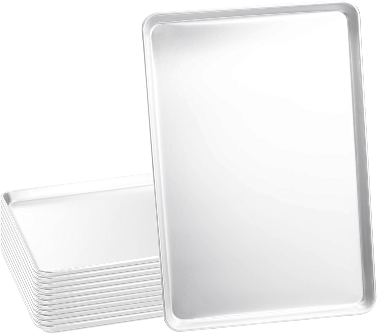 Kitchen Baking Pans - Conjunto de Assadeiras Comerciais de Alumínio