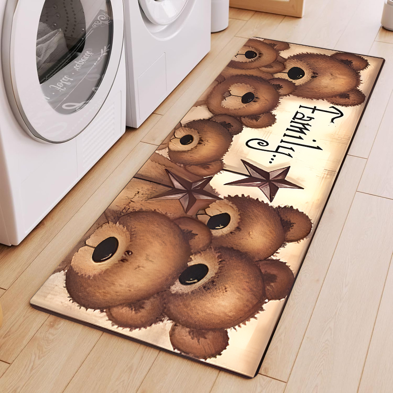 Kitchen Living Baking Mats - Tapete de Cozinha Longo Antiderrapante de