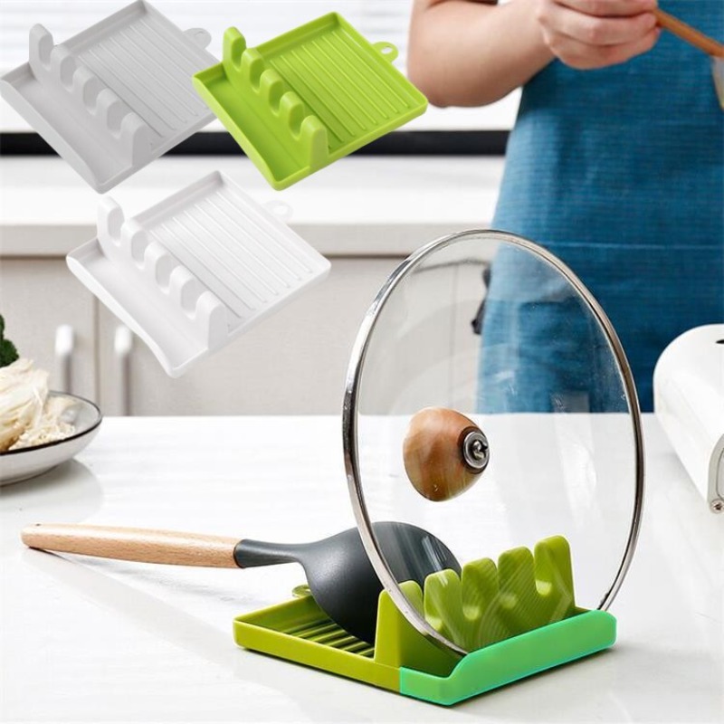Kitchen Baking Pan Organizer - Novo verde pote tampa rack suporte