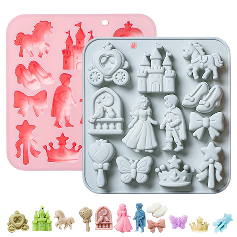Silicone Cake Mold - Molde de Silicone 3D com 12