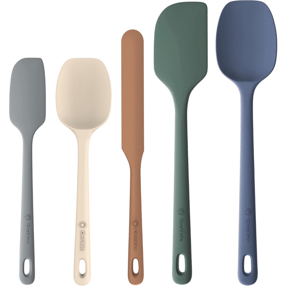 Baking Kitchen Set Up - Conjunto de espátulas de silicone com