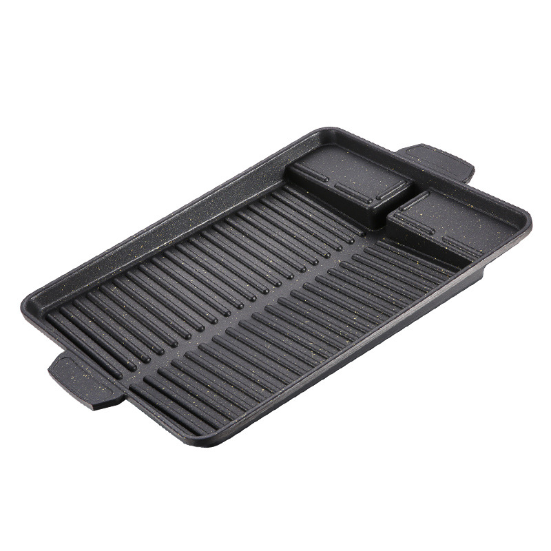 Kitchen Baking Tray Organiser - Churrasqueira pan placa 32x26cm portátil revestimento