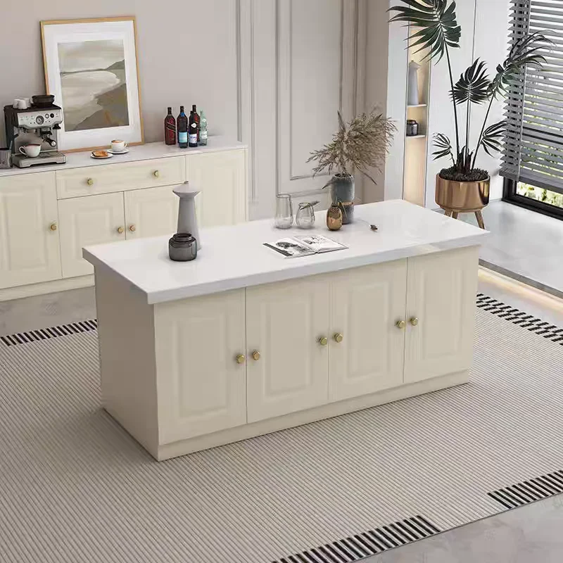 Kitchen Island Baking Table - Balcão de bar de luxo leve