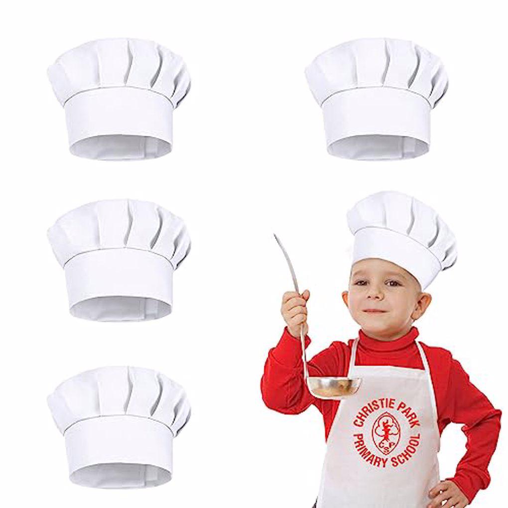 Kitchen Baker - Conjunto de 4 Chapéus de Cozinha