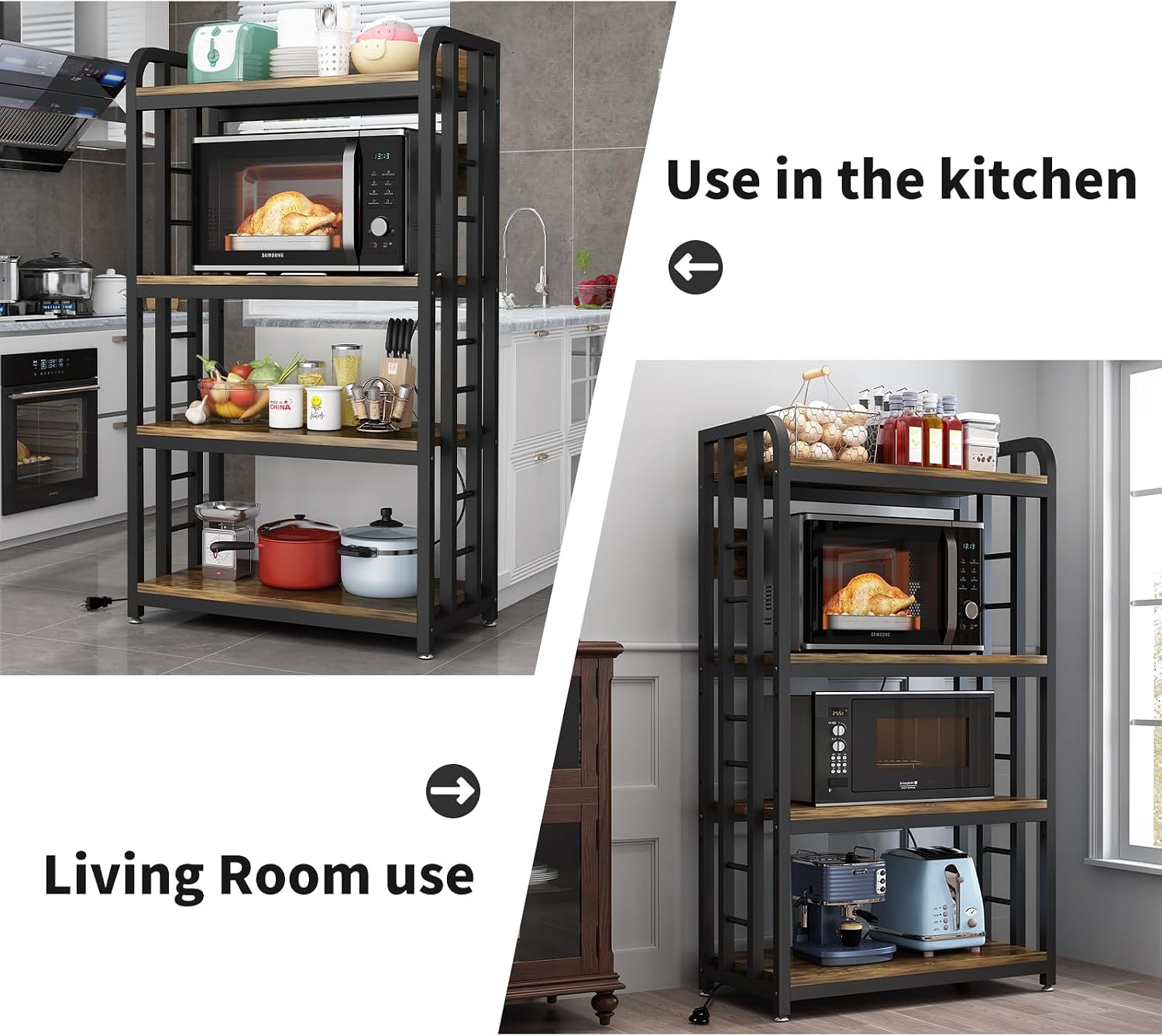 Estante de Cozinha de 4 Níveis - Kitchen Baker avaliação e preço
