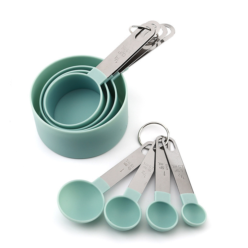 8 pçs copos de medição colhere - Kitchen Baking Utensil Set avaliação e preço