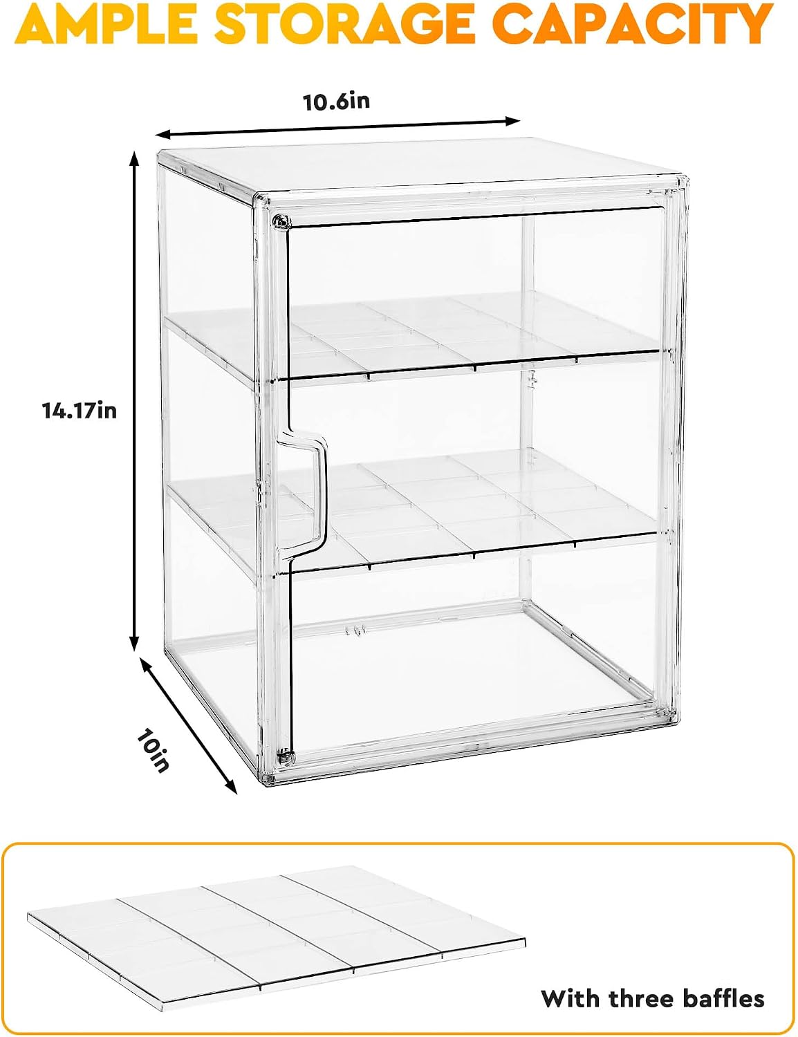 Vitrine para Doces, Caixa de P - Kitchen Baking Storage Containers avaliação e preço