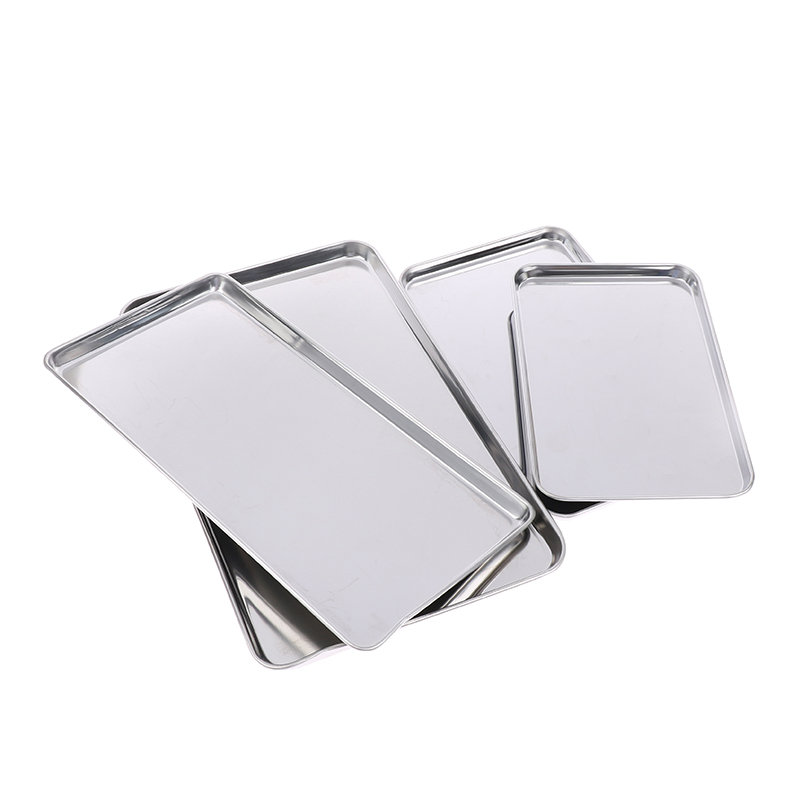 Placa retangular de aço inoxid - Kitchen Baking Tray Organiser avaliação e preço
