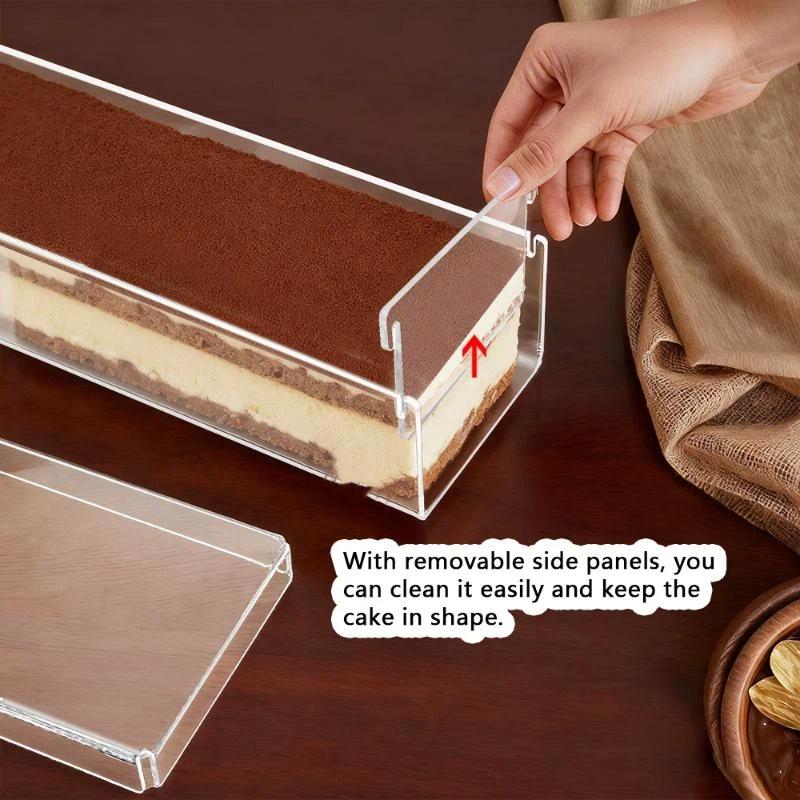 Recipiente Retangular de Acríl - Kitchen Baking Storage Containers avaliação e preço
