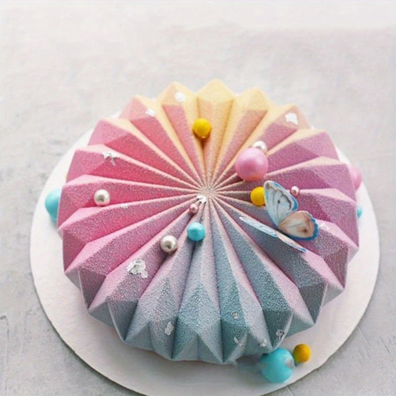 3d redondo francês mousse bolo - Kitchen Baker avaliação e preço