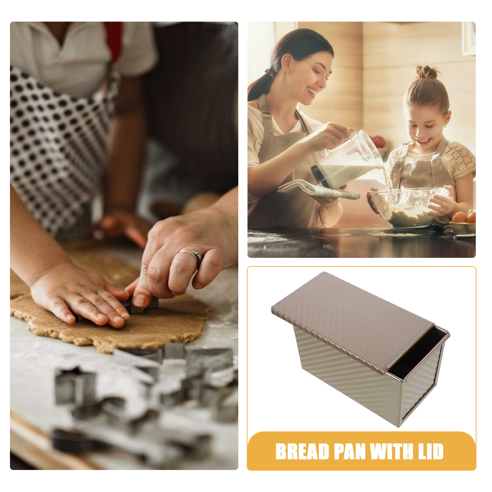 Forma de Metal para Assar Pão, - Kitchen Baking Pans avaliação e preço