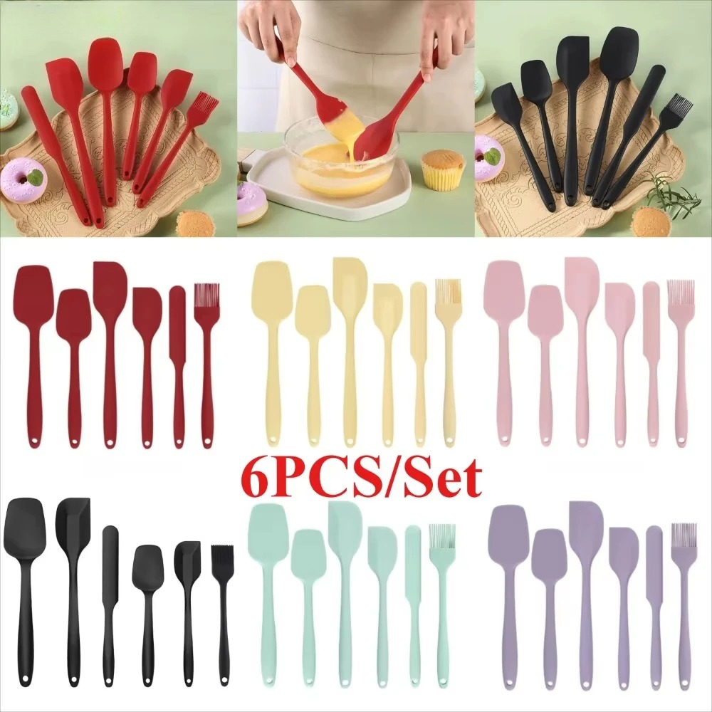 Conjunto de 6 Espátulas de Sil - Baking Kitchen Set Up avaliação e preço