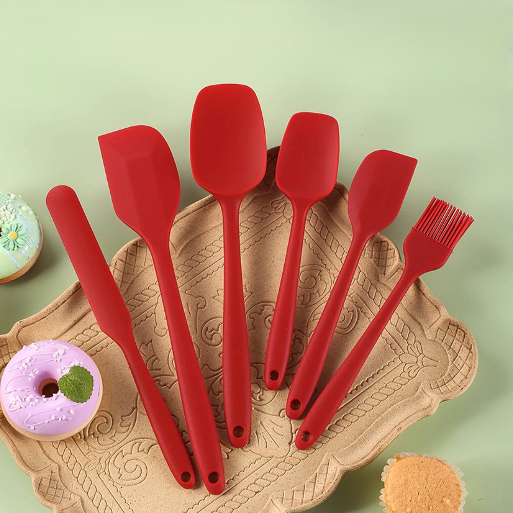 Conjunto de 6 Espátulas de Sil - Baking Kitchen Set Up avaliação e preço