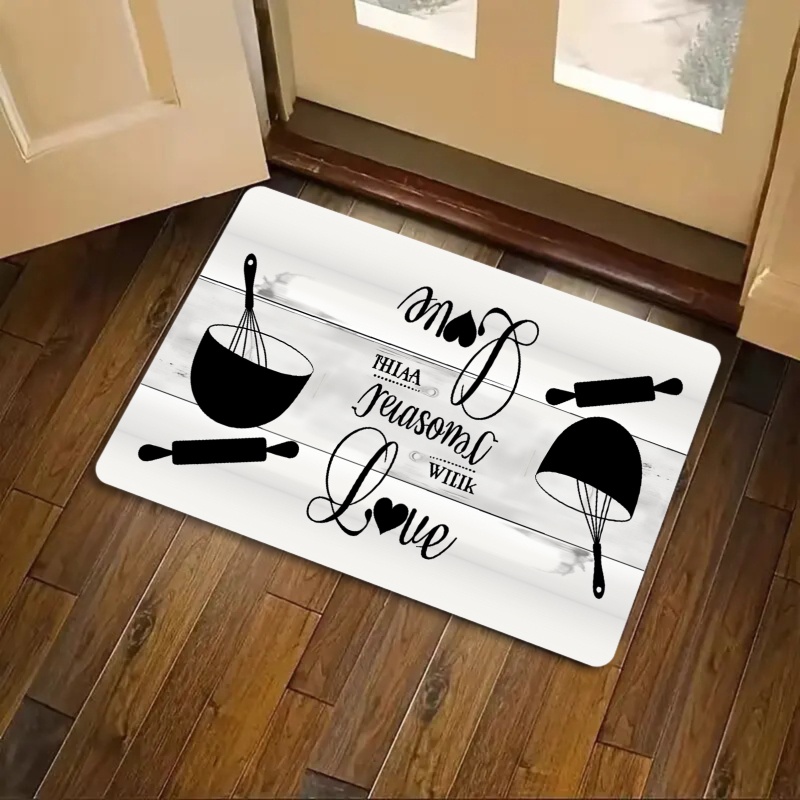 Tapete de Entrada Antiderrapan - Kitchen Living Baking Mats avaliação e preço