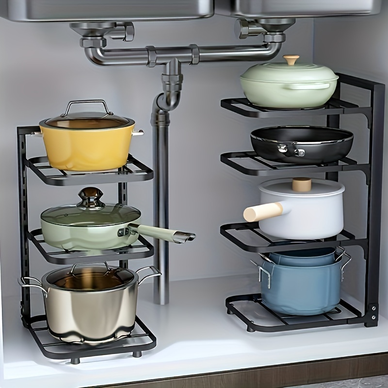Organizador de Panelas Ajustáv - Kitchen Baking Pan Organizer avaliação e preço
