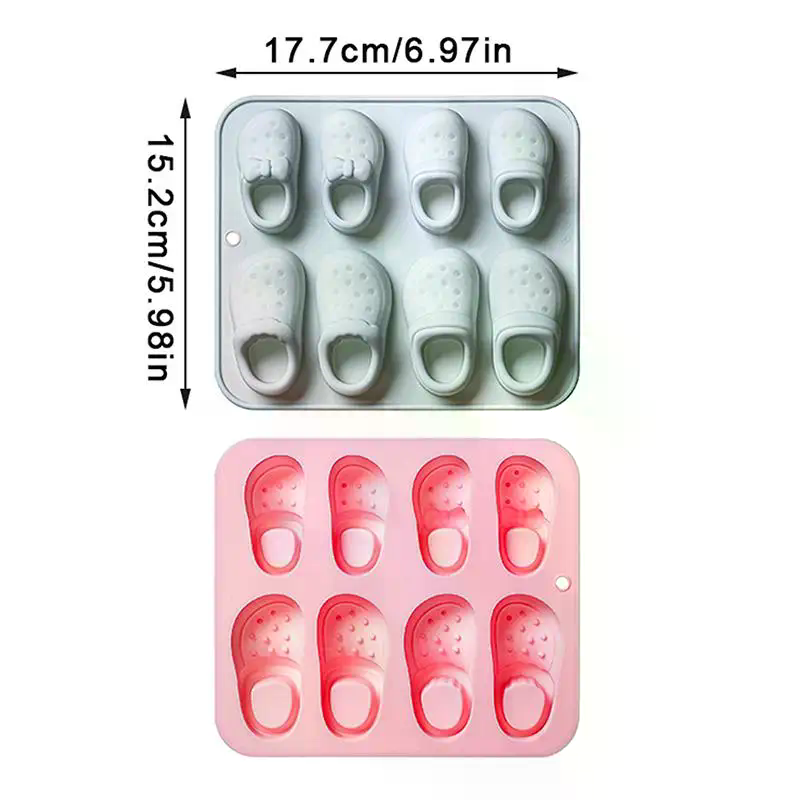 Molde de Silicone com 8 Cavida - Silicone Cake Mold avaliação e preço