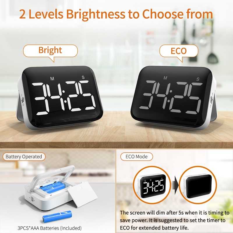 Grande display led digital tem - Baking Kitchen Set Up avaliação e preço