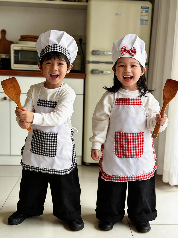Conjunto de 2 Peças: Avental e - Baking Kitchen Set Up avaliação e preço