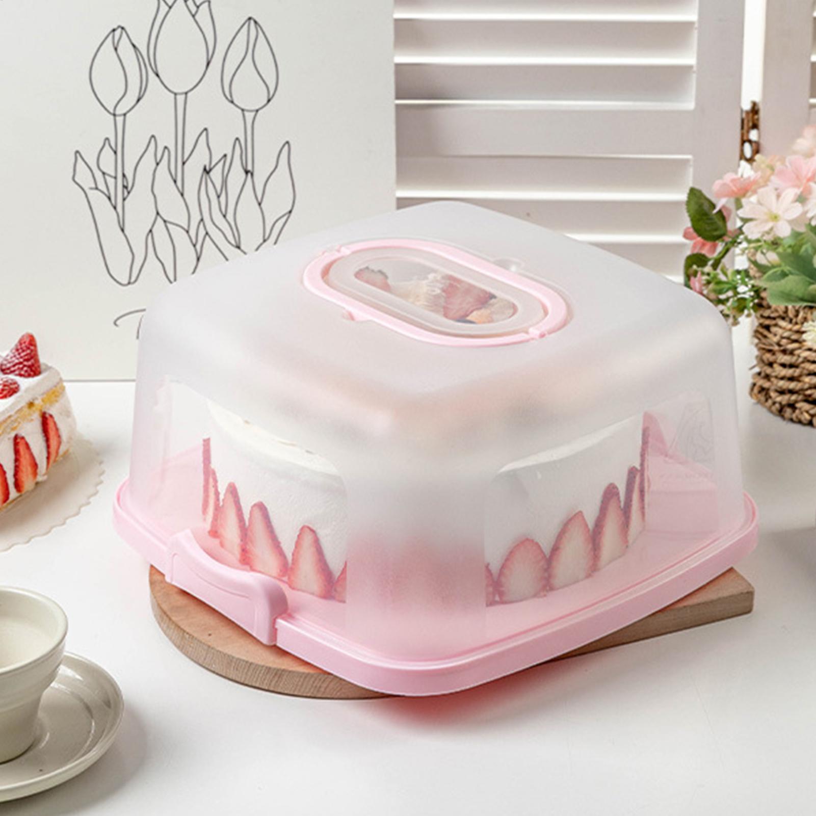 Caixa de Transporte para Bolos - Kitchen Baking Storage Containers avaliação e preço