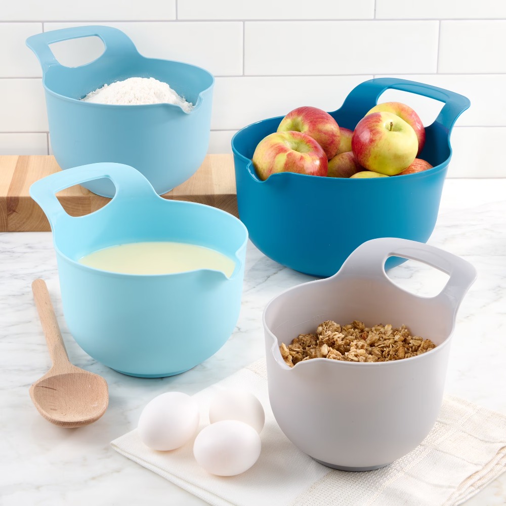 Conjunto de 4 Tigelas Plástica - Kitchen Baking Utensil Set avaliação e preço