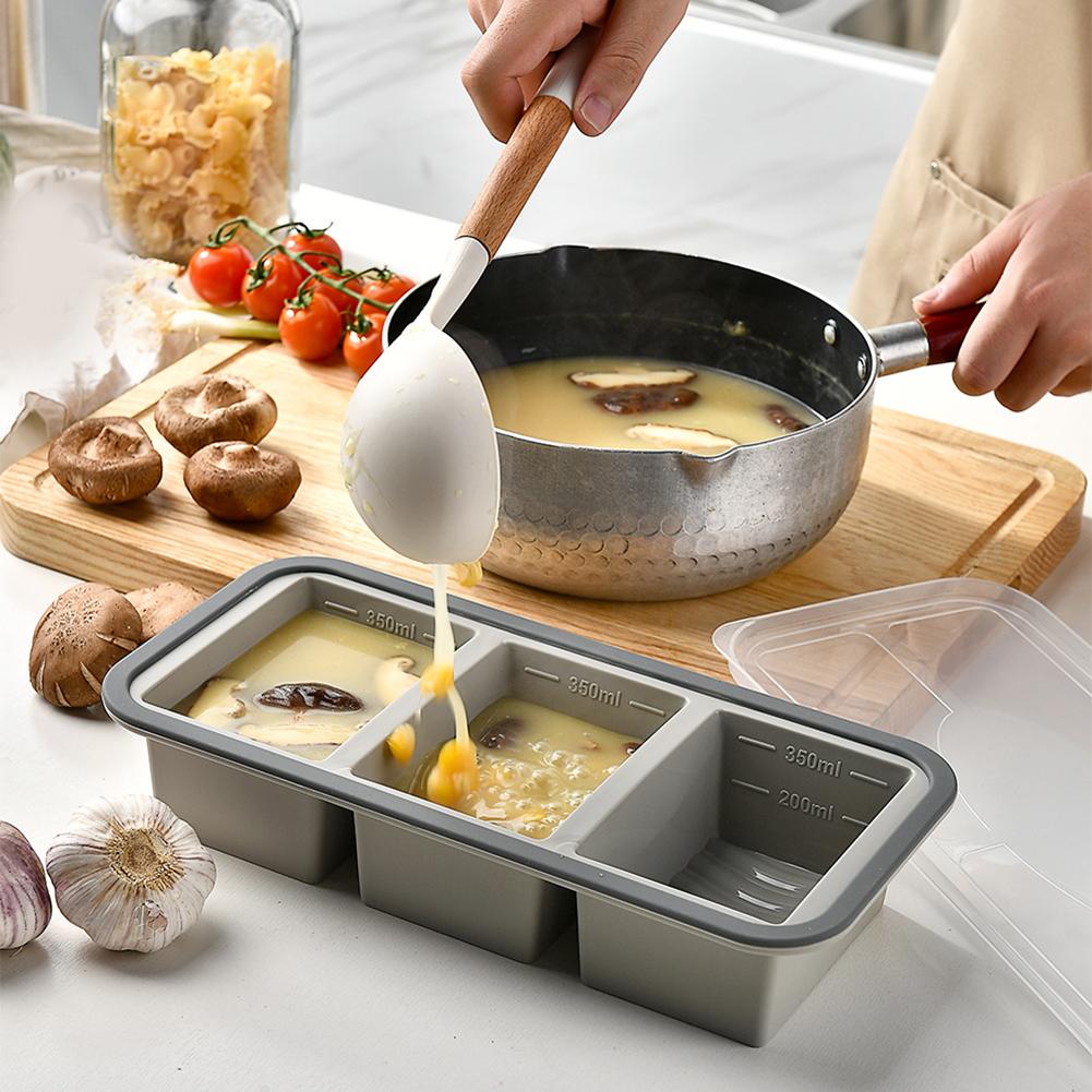 Forma de Gelo Gigante de Silic - Kitchen Baking Storage Containers avaliação e preço