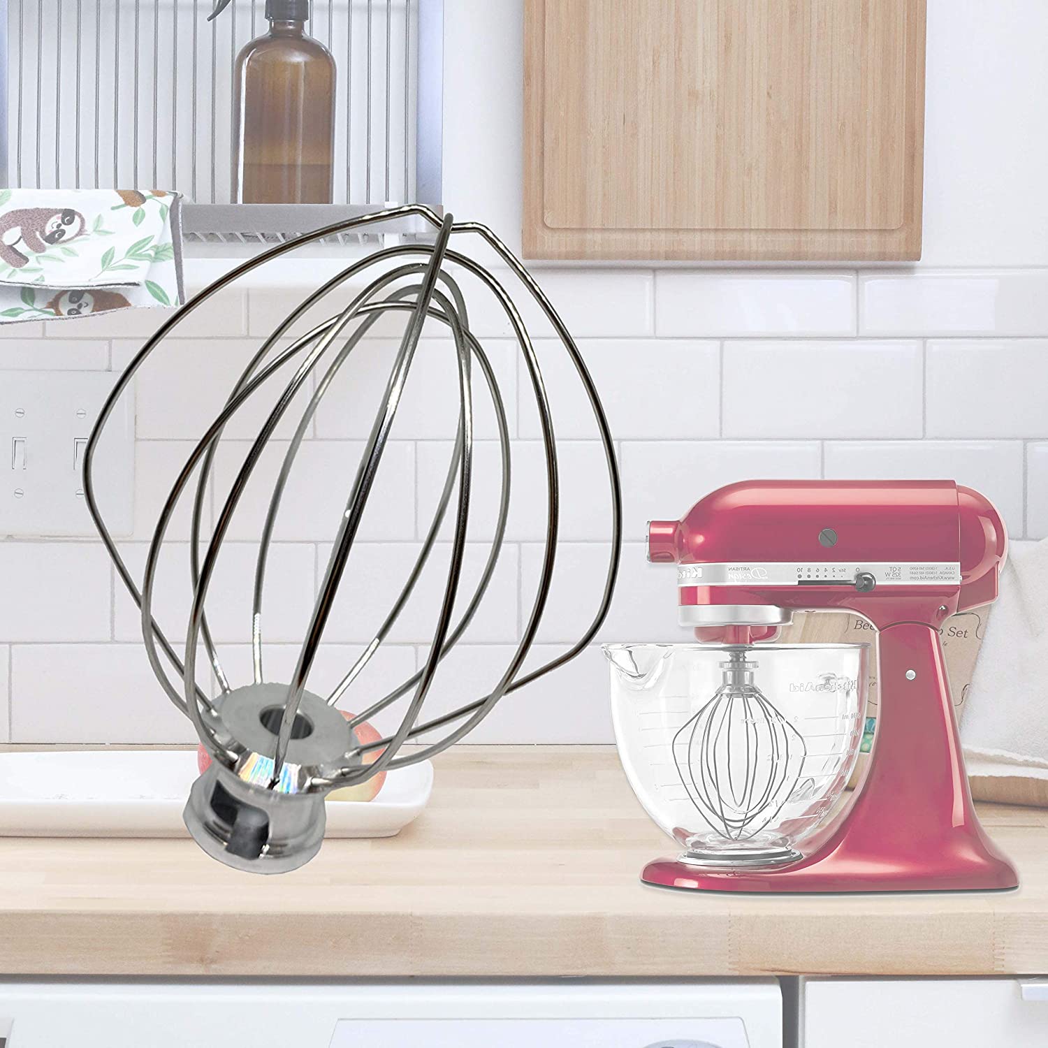 Batedor de Arame de Aço Inoxid - Kitchenaid Baking Set avaliação e preço