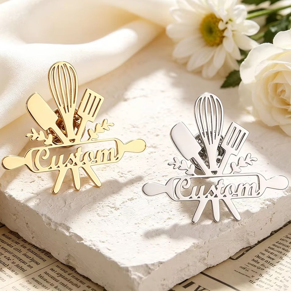 Broche Personalizado de Aço In - Kitchen Baking Utensil Set avaliação e preço
