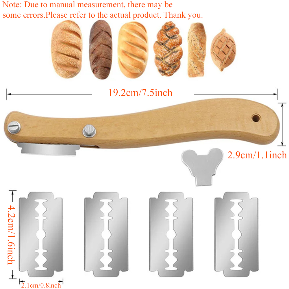 1 conjunto, cortador de pão fr - Bread Lame Scoring avaliação e preço