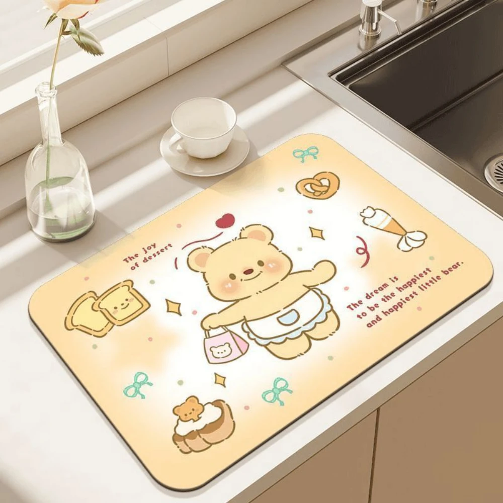 Tapete de Secagem de Louça com - Kitchen Living Baking Mats avaliação e preço