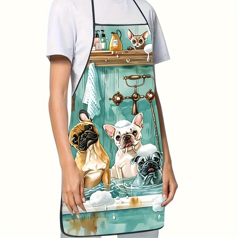 Avental com padrão de banho de - Baking Kitchen At Home avaliação e preço