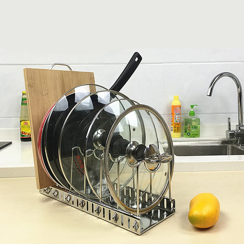 304 aço inoxidável ajustável r - Kitchen Baking Pan Organizer avaliação e preço