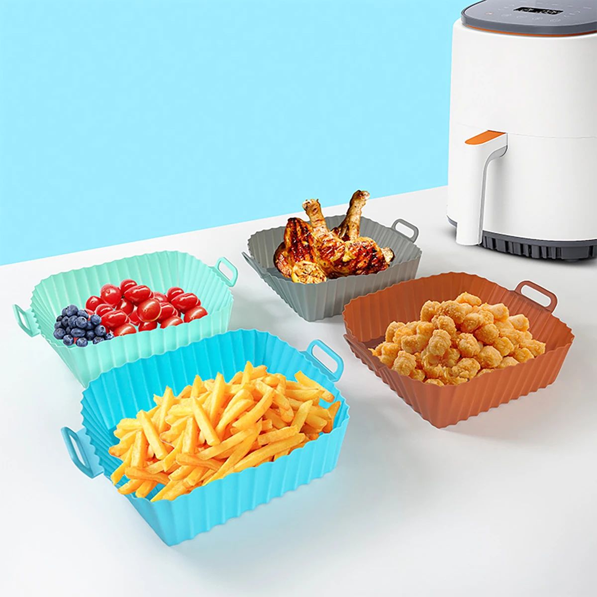 Forma de Silicone para Fritade - Kitchen Baking Pans avaliação e preço