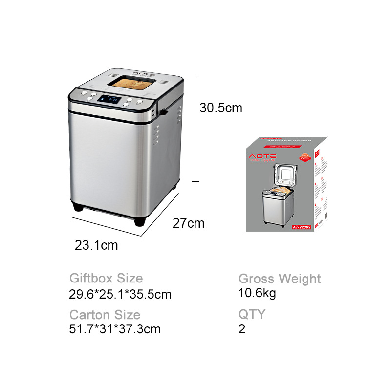 Máquina de Pão Automática Inte - Baking Kitchen At Home avaliação e preço