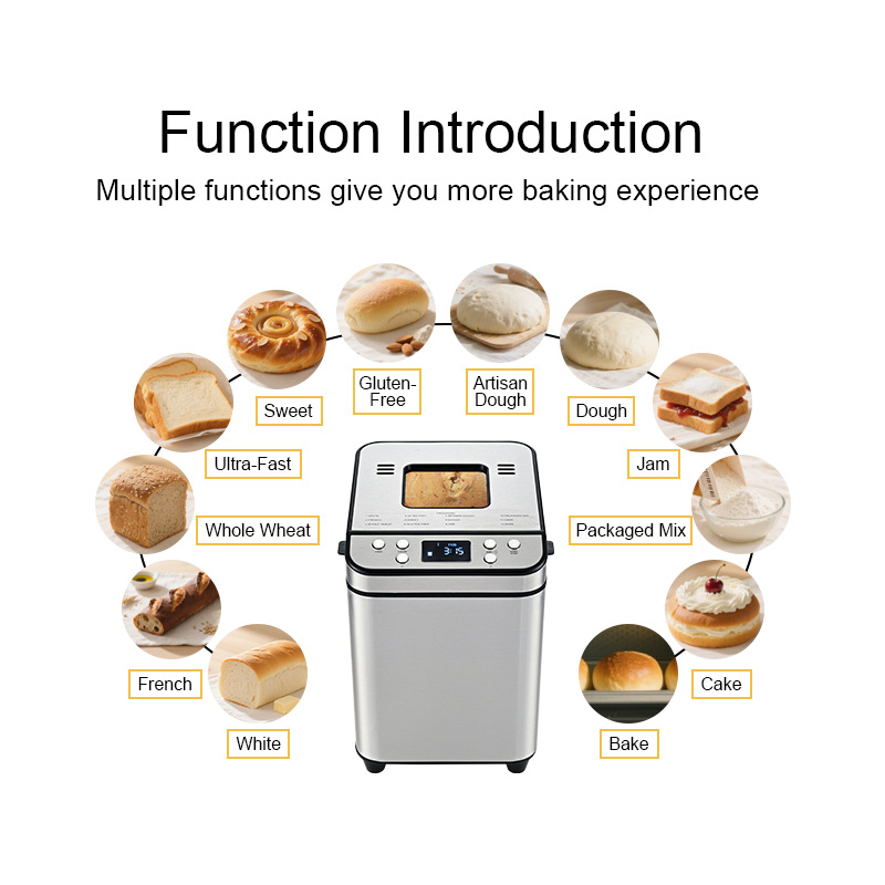 Máquina de Pão Automática Inte - Baking Kitchen At Home avaliação e preço