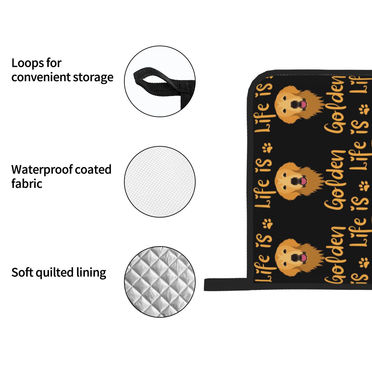 Conjunto de Luvas de Forno e S - Kitchen Baking Quotes avaliação e preço