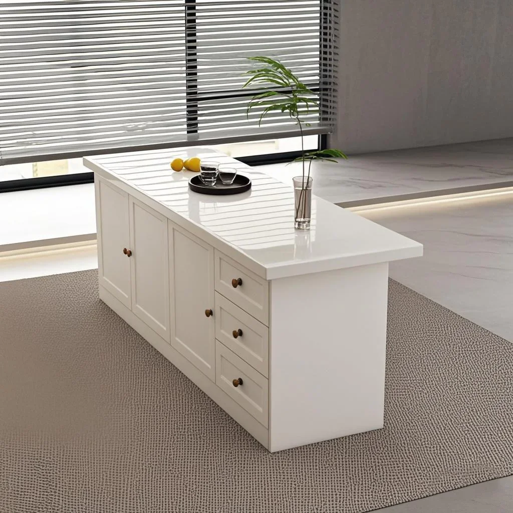 Balcão de bar de luxo leve TAO - Kitchen Island Baking Table avaliação e preço