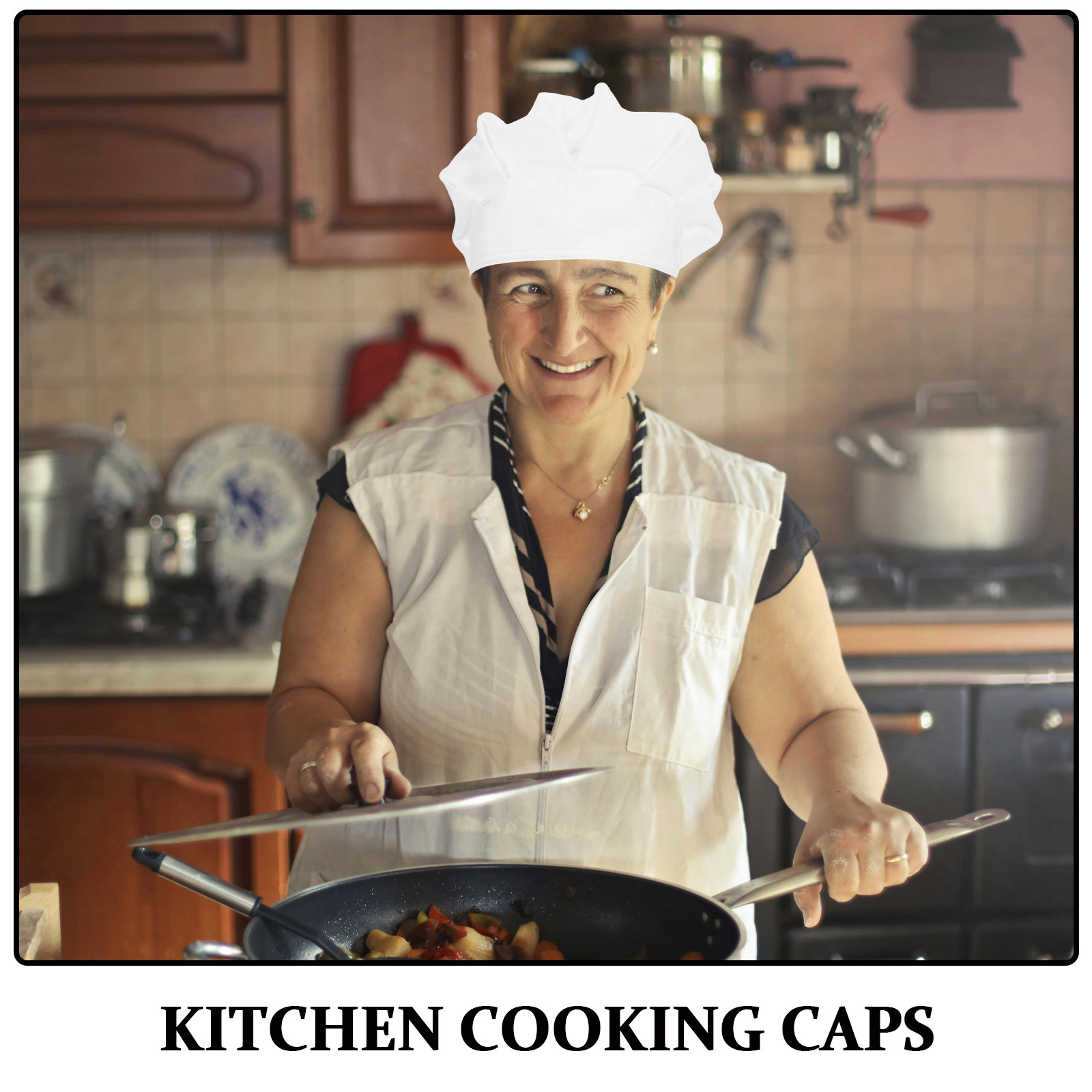 2 Peças Toucas de Cozinha Resp - Kitchen Baker avaliação e preço